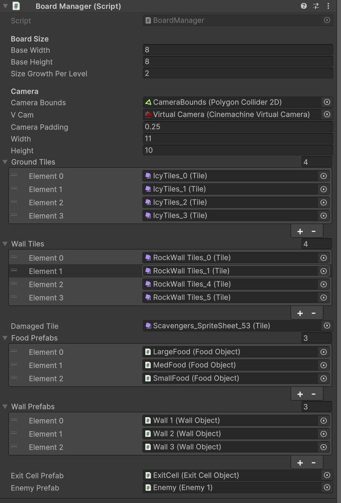 Dungeon generation steps